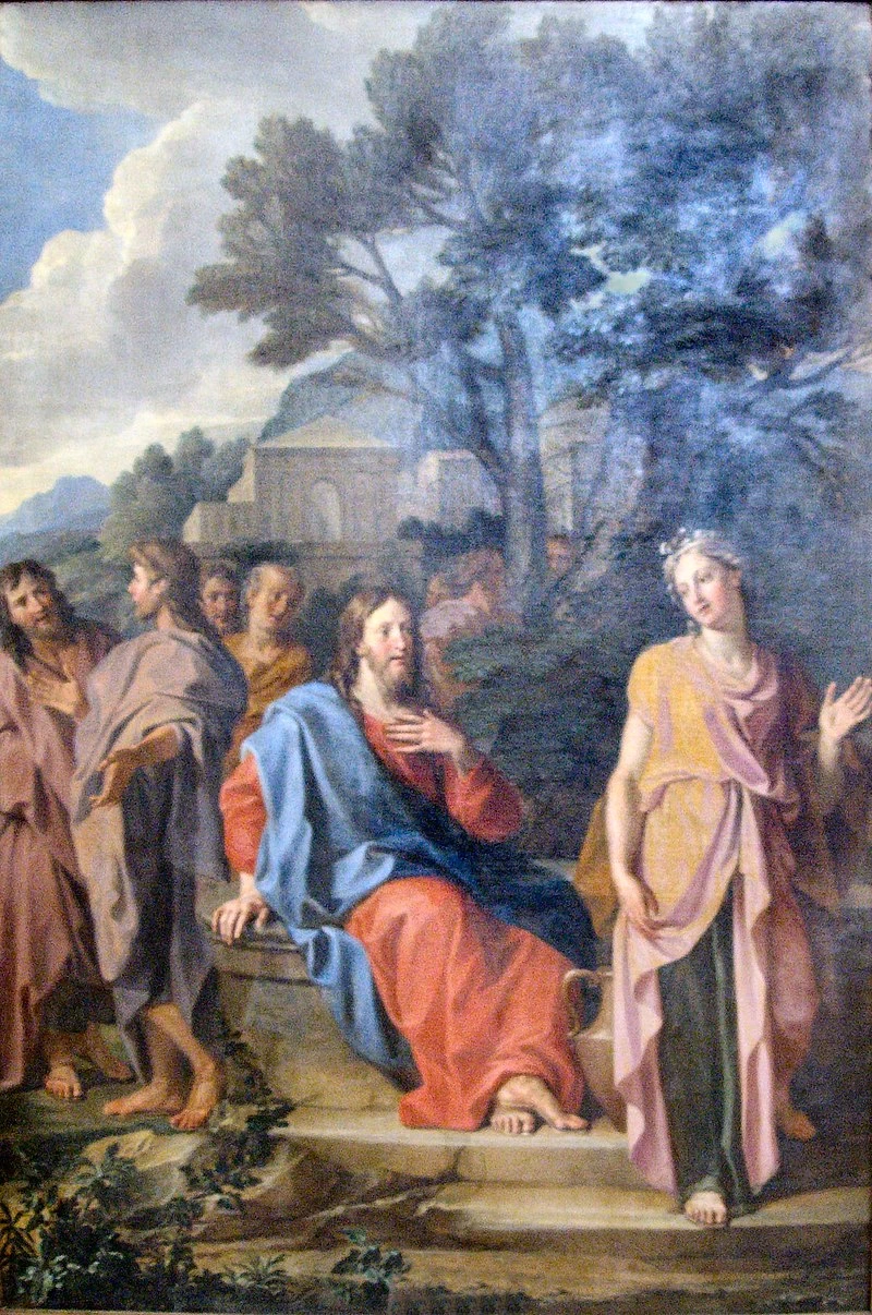 La Samaritana al pozzo